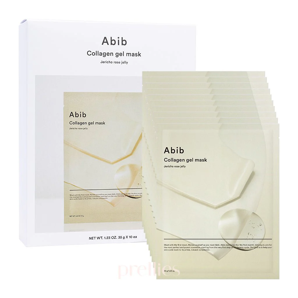 Abib Collagen Gel Mask - Jericho Rose Jelly (10 Sheet/Box)