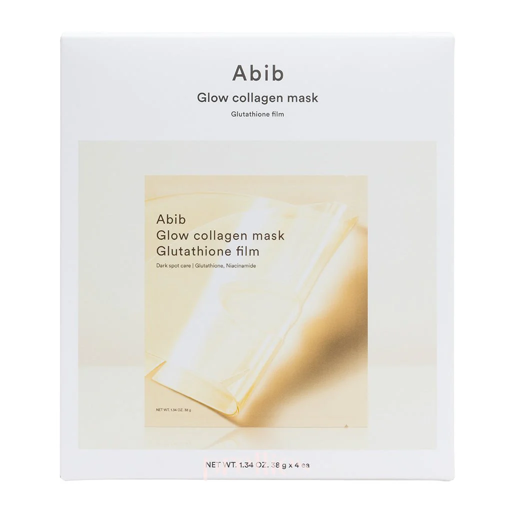 Abib Glow Collagen Mask Glutathione Film 4pcs - Image 4