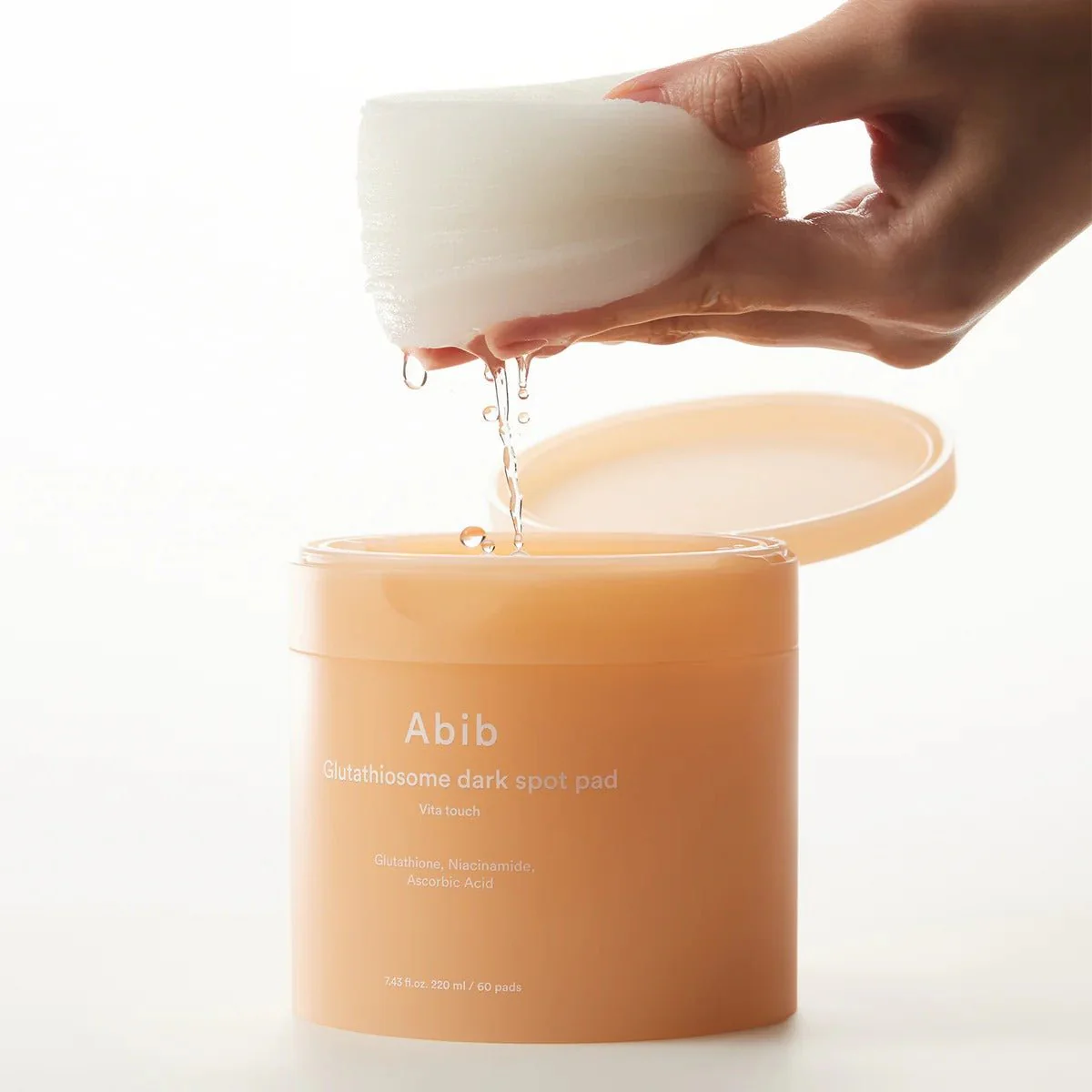Abib Glutathiosome Dark Spot Pad Vita Touch 60pcs - Image 2