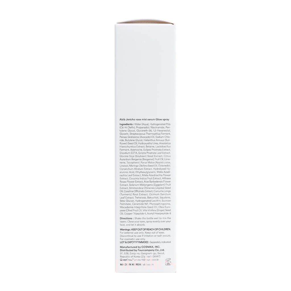 Abib Jericho Rose Mist Serum Glow Spray 100ml - Image 5