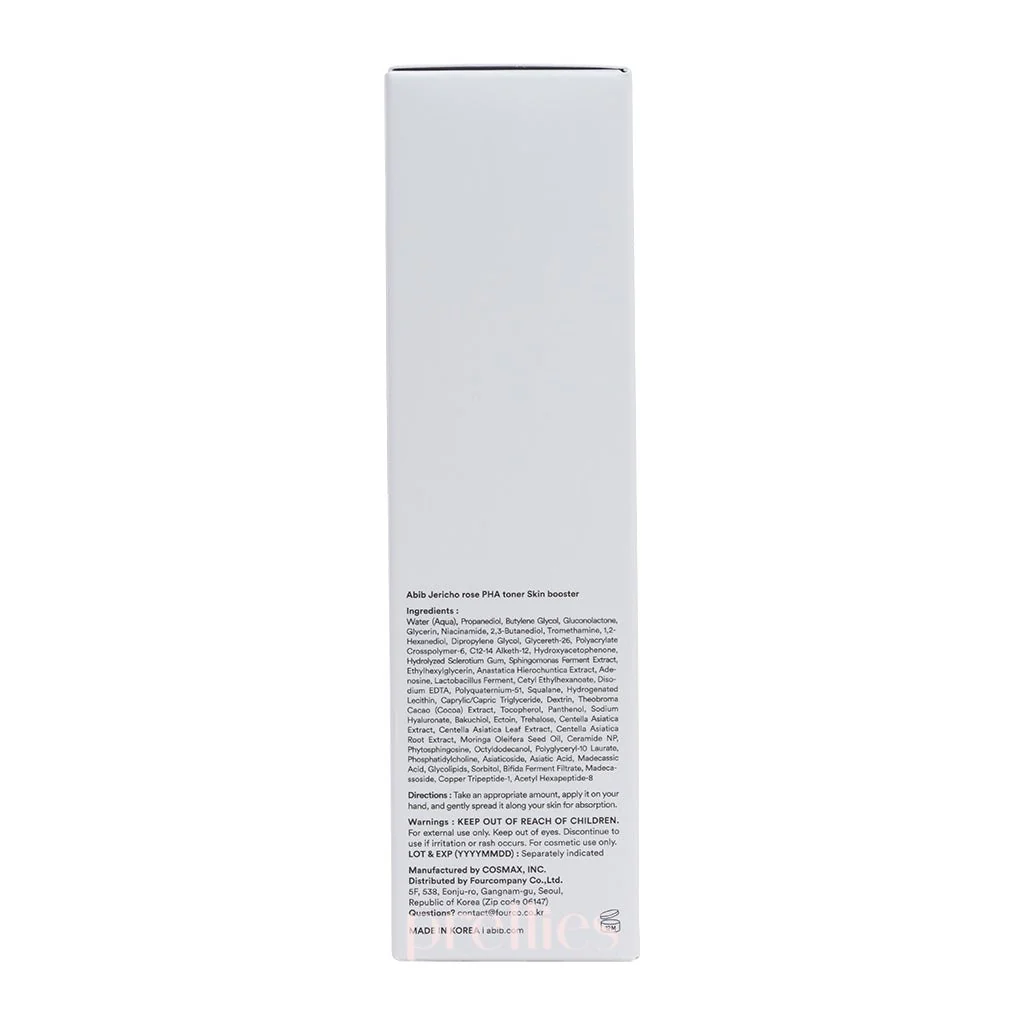 Abib Jericho Rose PHA Toner Skin Booster 200ml - Image 5