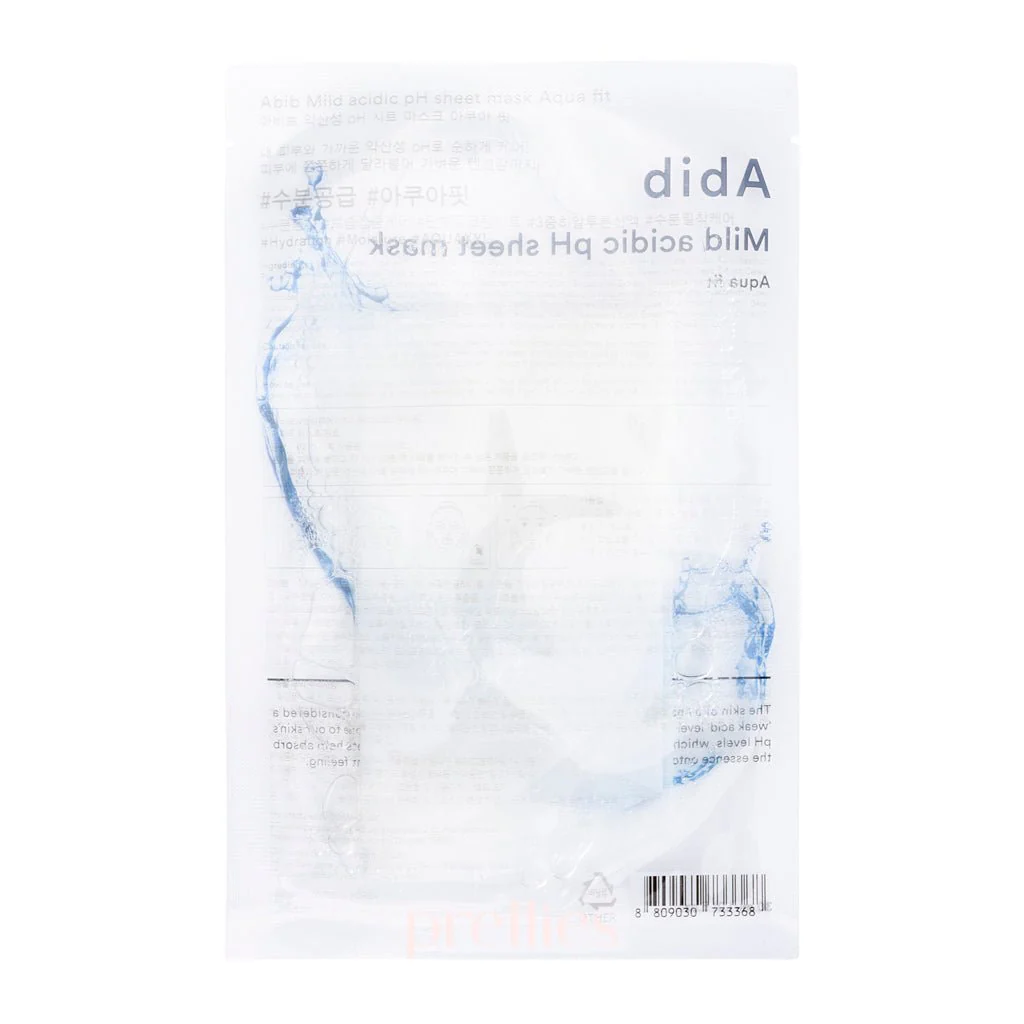 Abib Mild Acidic PH Sheet Mask - Aqua Fit 1 Sheet - Image 2
