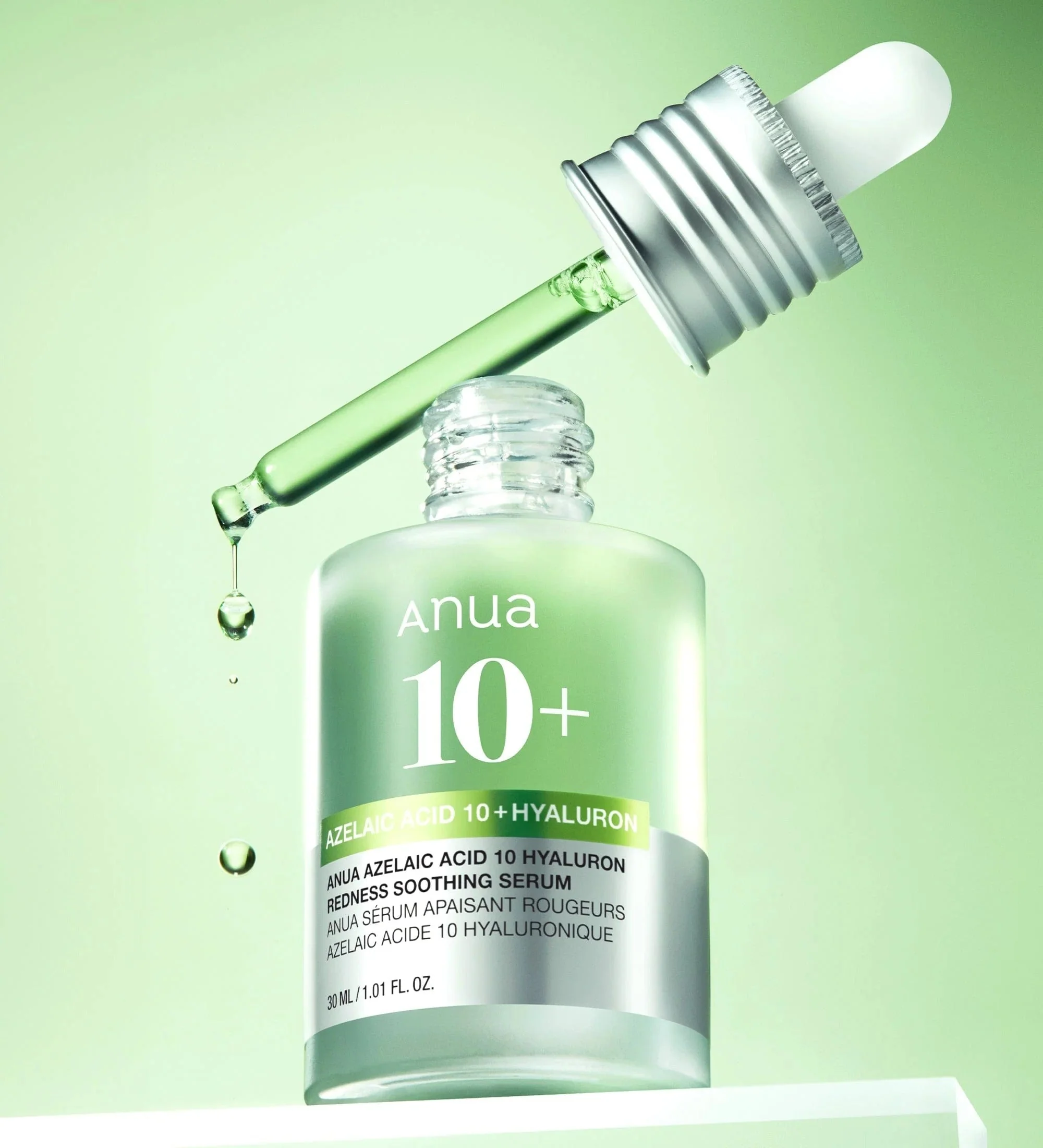 ANUA Azelaic Acid 10+ Hyaluron Redness Soothing Serum 30ml - Image 3