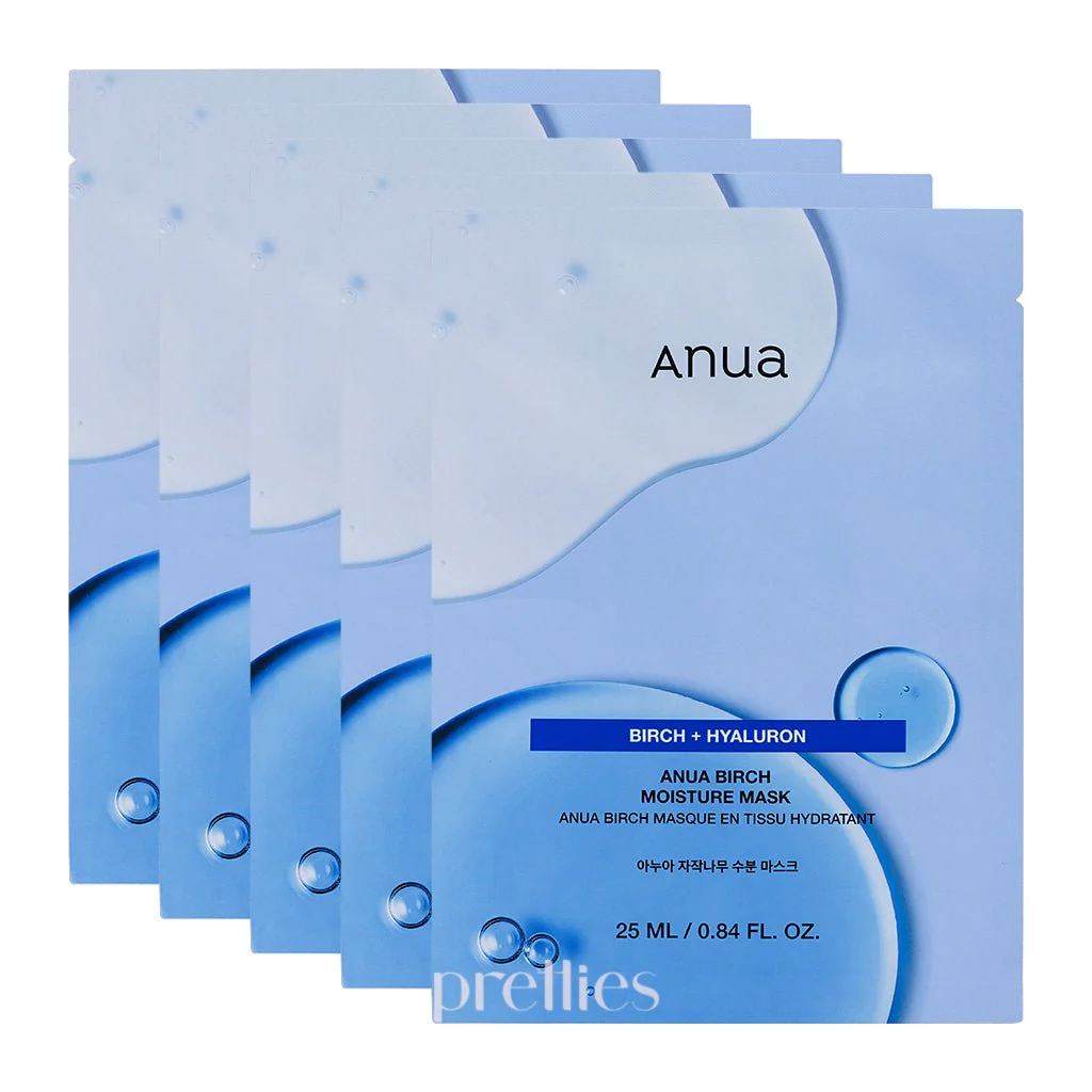 ANUA Birch Moisture Sheet Mask 25ml x5pc