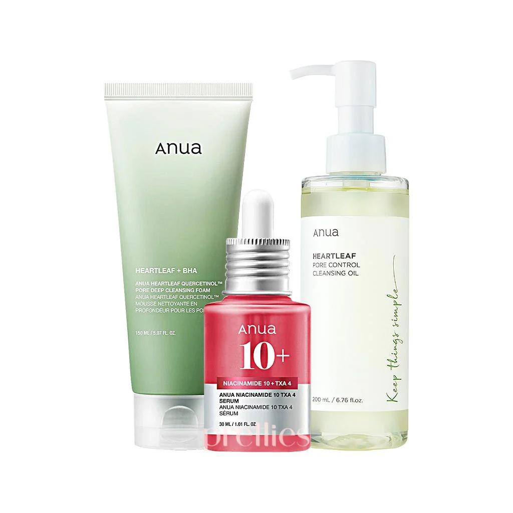 ANUA Heartleaf Niacinamide Sebum & Pore Care Collection [Set]