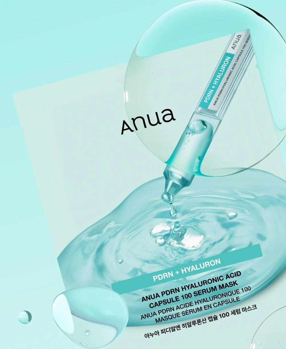 ANUA PDRN Hyaluronic Acid Capsule 100 Serum Mask 1pc x5 - Image 2