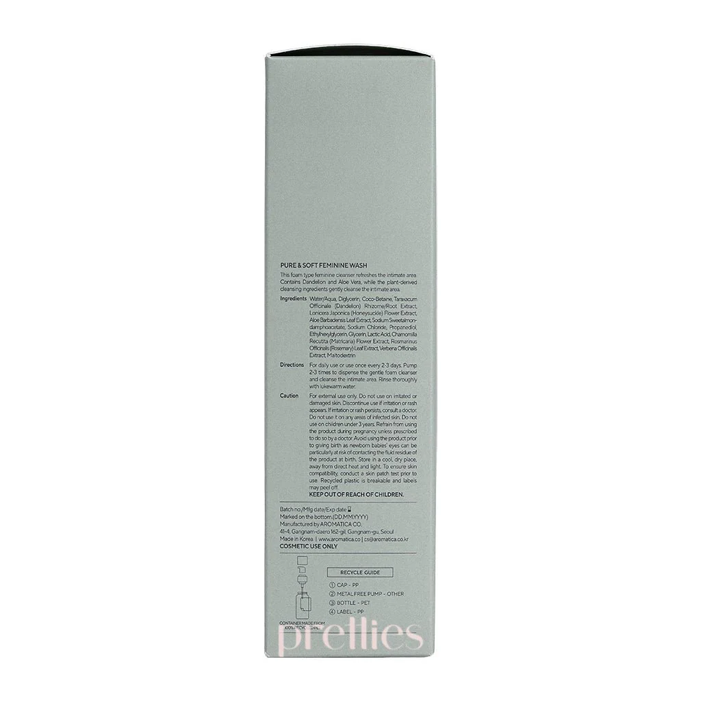 AROMATICA Pure & Soft Feminine Wash 170ml - Image 5