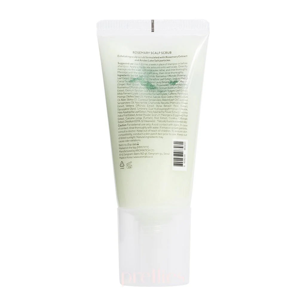 AROMATICA Rosemary Scalp Scrub 165g - Image 5