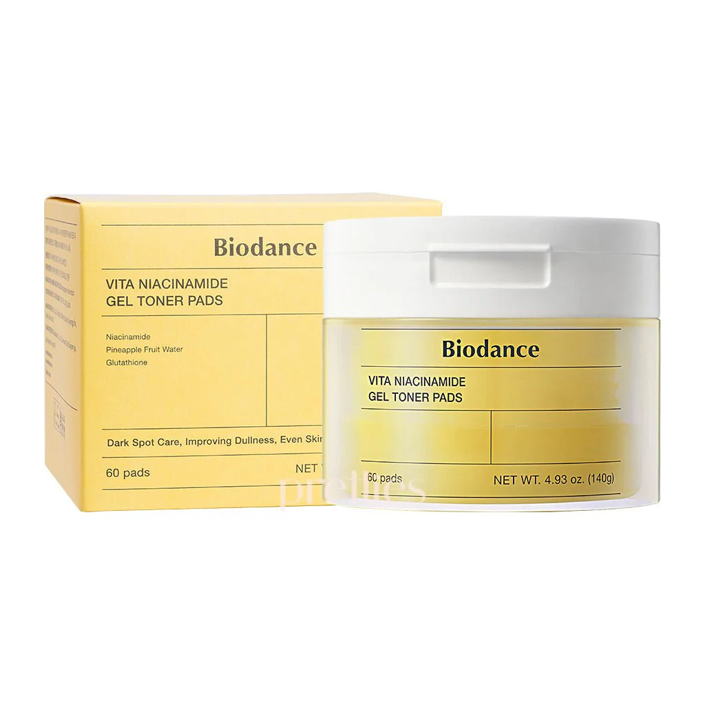 Biodance Vita Niacinamide Gel Toner Pads 60 Pads