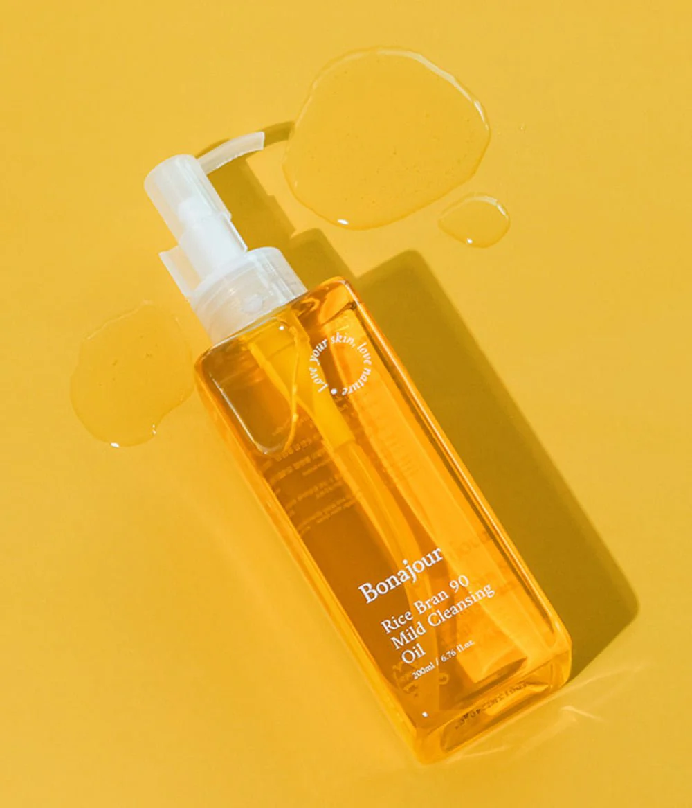 Bonajour Rice Bran 90 Mild Cleansing Oil 200ml - Image 2