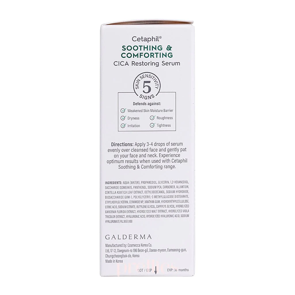 Cetaphil Soothing & Comforting CICA Restoring Serum 30ml - Image 7