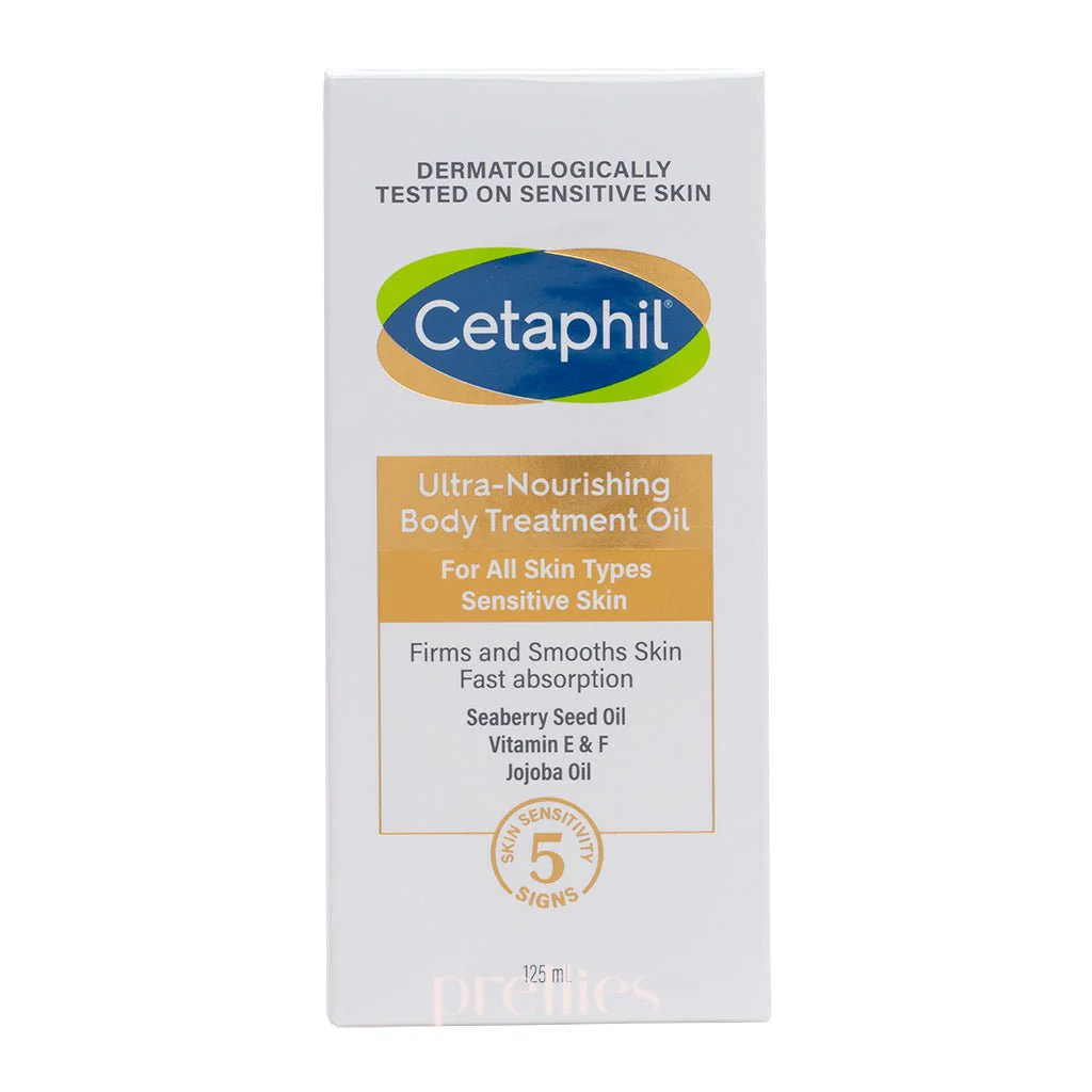 Cetaphil Ultra-Nourishing Body Treatment Oil 125ml - Image 2