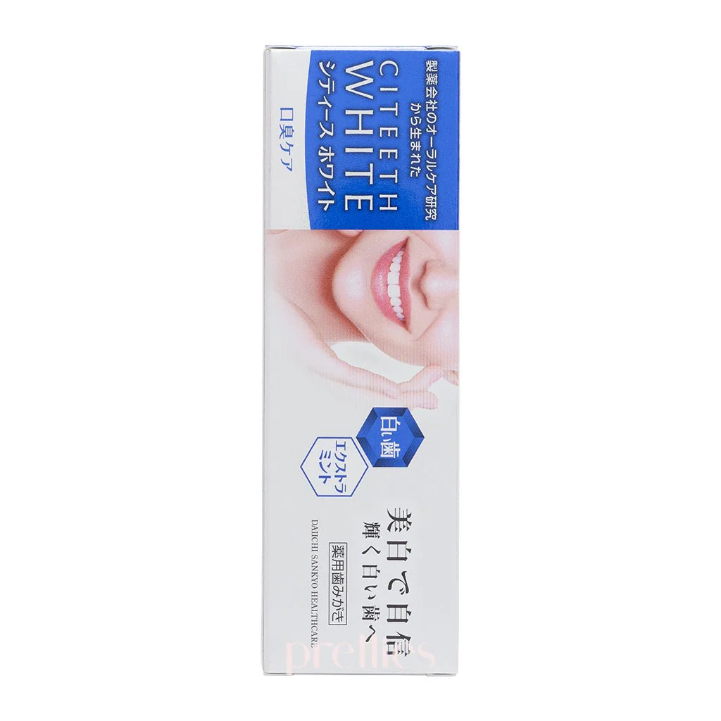 Daiichi Sankyo Healthcare Citeeth White Toothpaste (Whitening & Bad Breath Care - Blue) 50g - Image 3