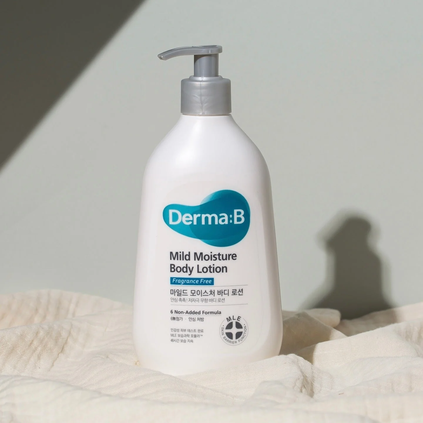 DERMA:B Mild Moisture Body Lotion 400ml - Image 2