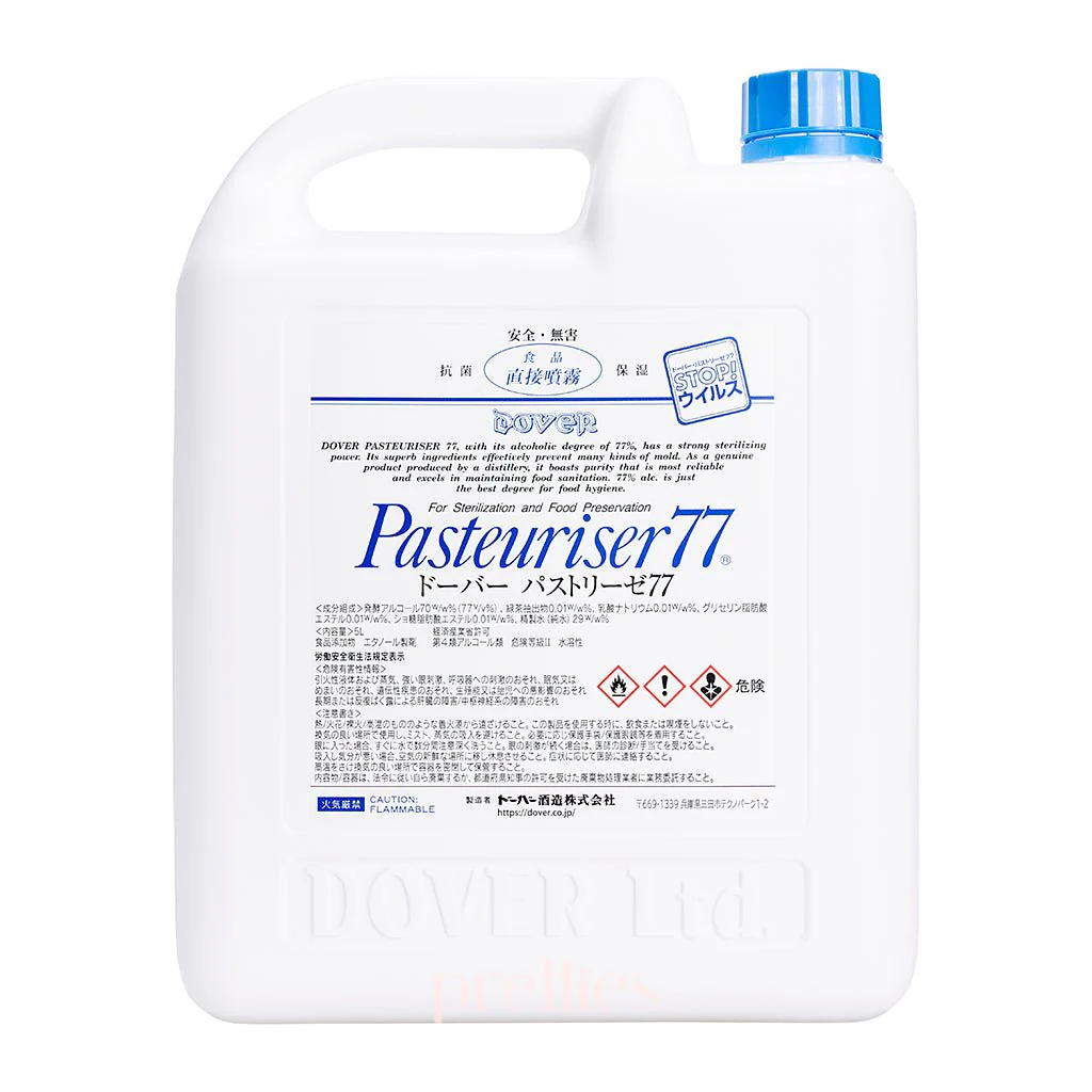 Dover Pasteuriser 77 Alcohol Disinfectant (Refill) 5L - Image 2