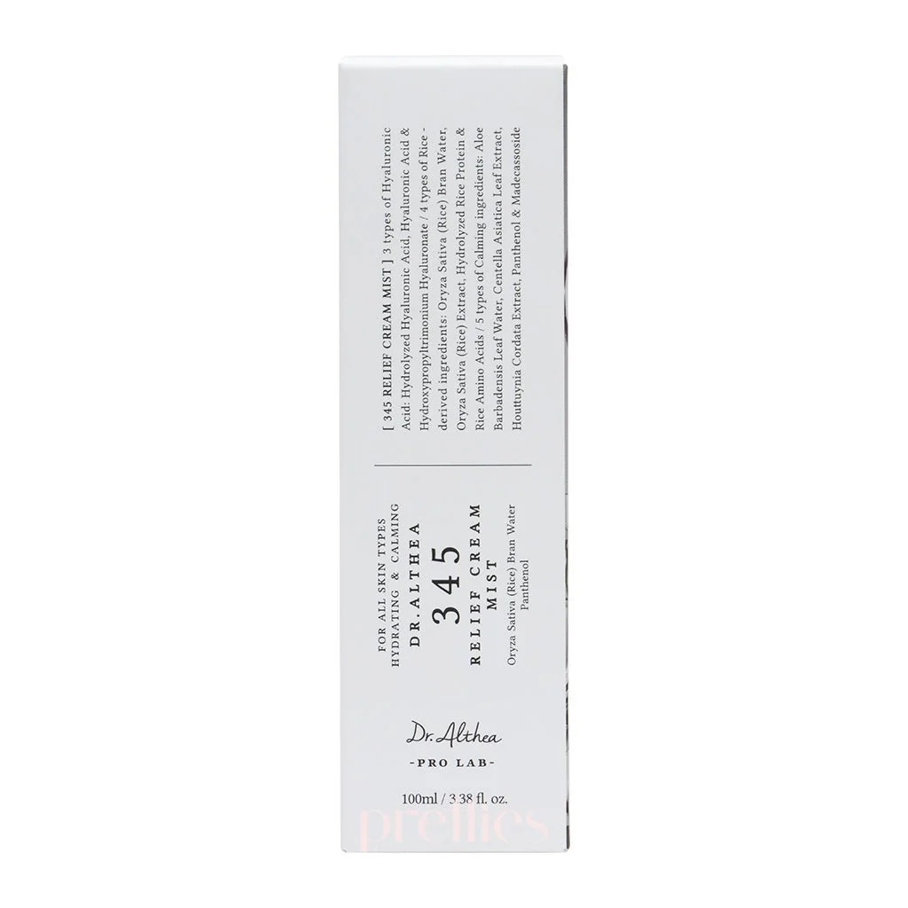 Dr.Althea 345 Relief Cream Mist 100ml - Image 4