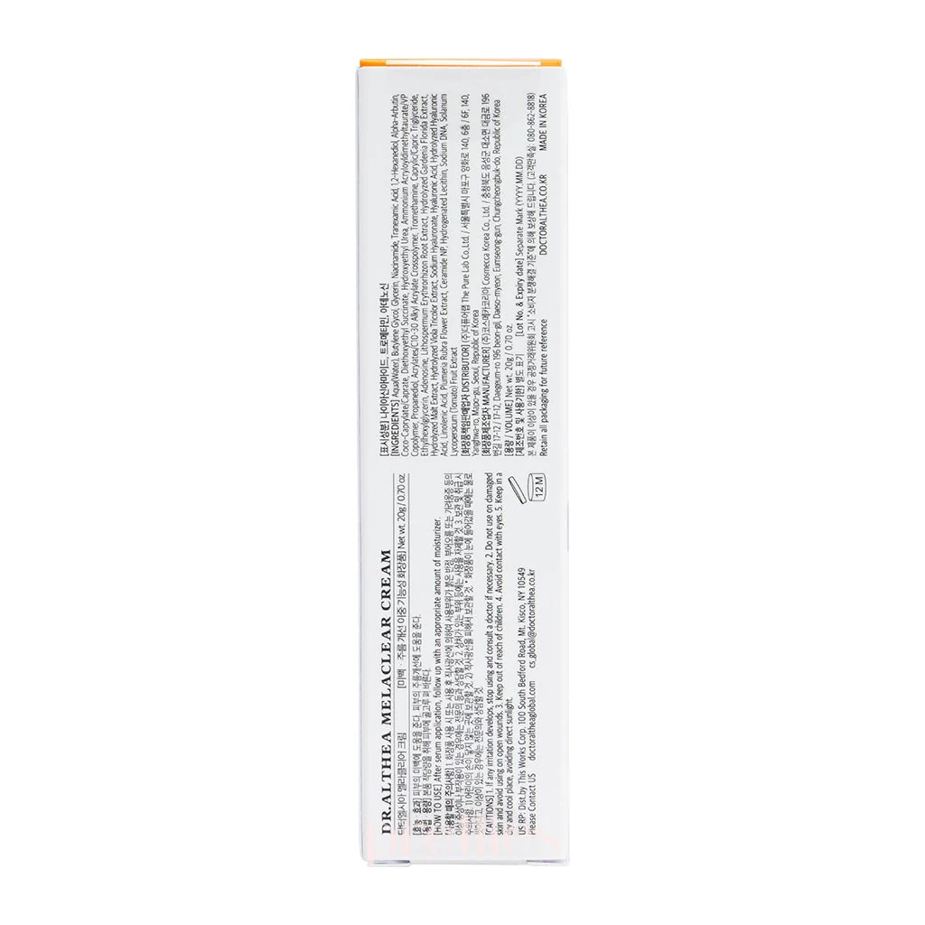 Dr.Althea Melaclear Cream 20g - Image 4
