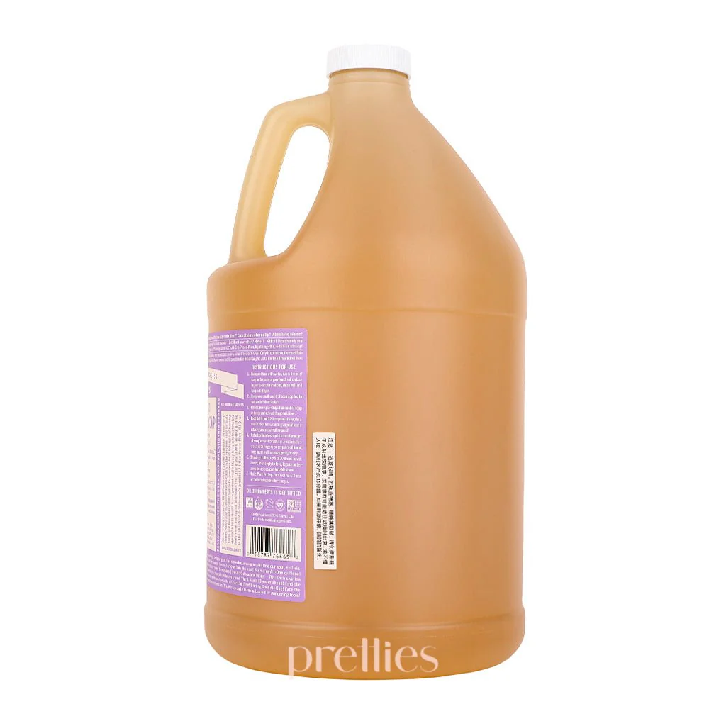 Dr.Bronner's 18-IN-1 Organic Lavender Liquid Soap (1gal) 3.8L - Image 2