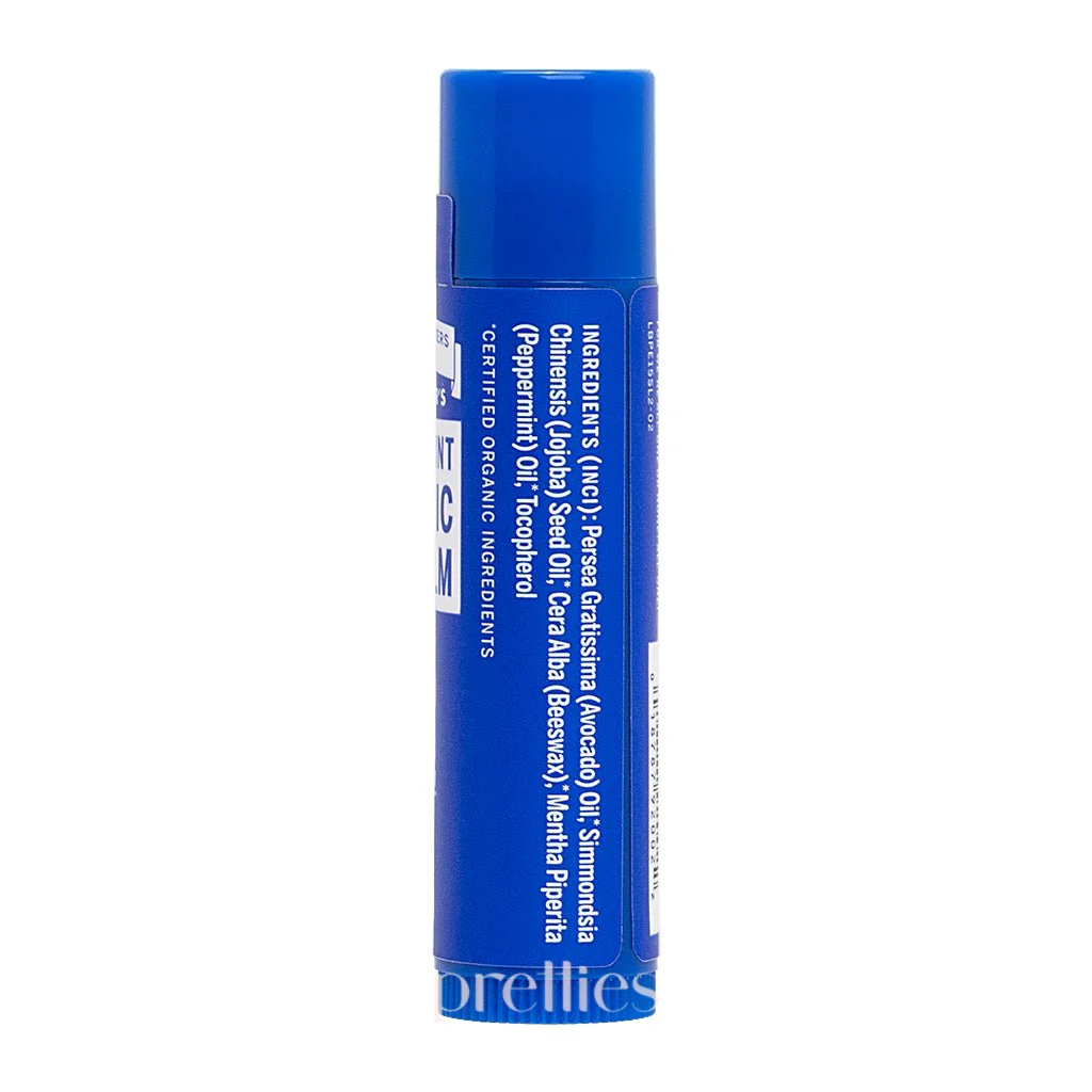 Dr.Bronner's Organic Peppermint Lip Balm 4g - Image 2