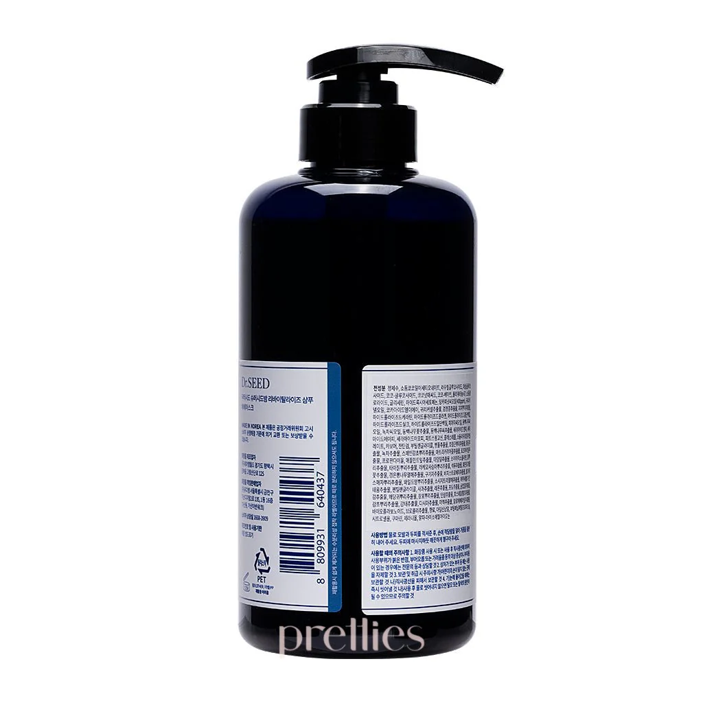 Dr.SEED Super Seed Bomb Revitalize Shampoo 500ml (Bebe Musk) - Image 3