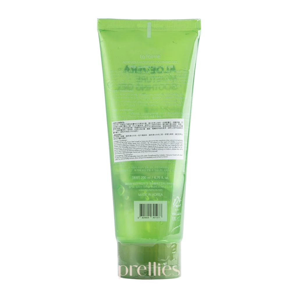 Farmstay La Ferme Aloevera Moisture Soothing Gel 200ml (801977) - Image 2