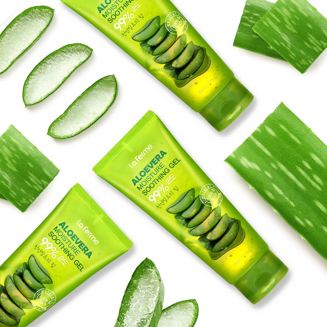 Farmstay La Ferme Aloevera Moisture Soothing Gel 200ml (801977) - Image 3