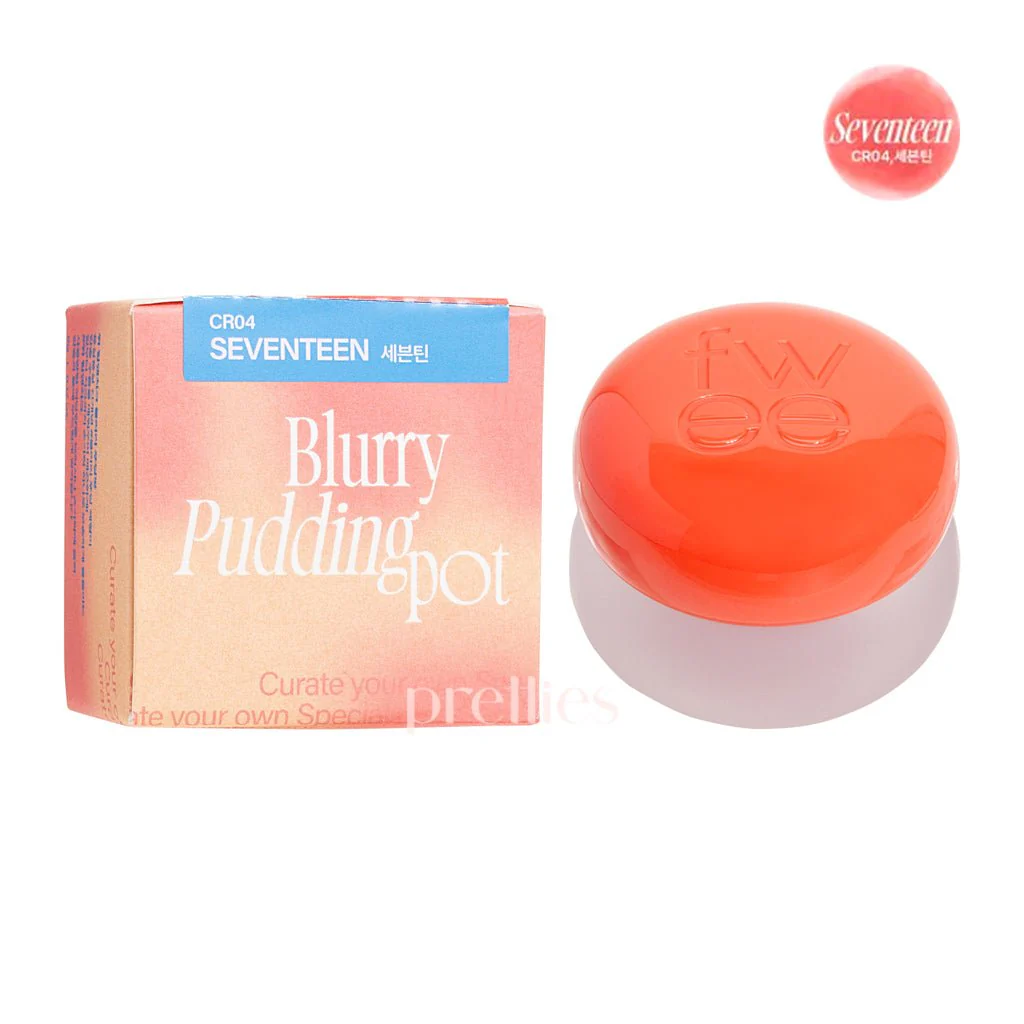 Fwee Lip&Cheek Blurry Pudding Pot 5g (CR04 - Seventeen) (582566/586519)