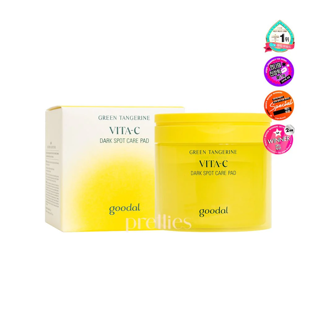 Goodal Green Tangerine Vita C Dark Spot Care Pad 70pcs (680178)