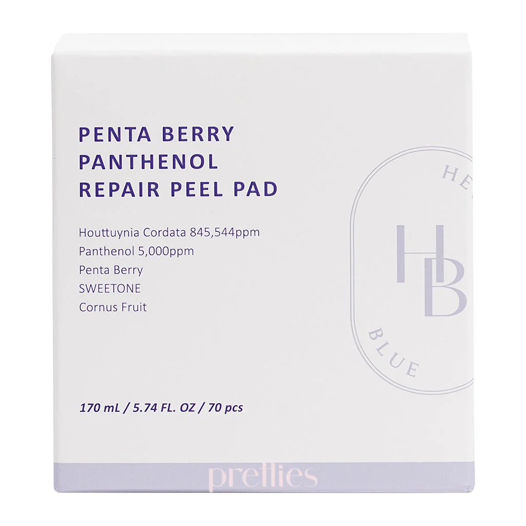 HEVEBLUE Penta Berry Panthenol Repair Peel Pad (70pcs) - Image 4