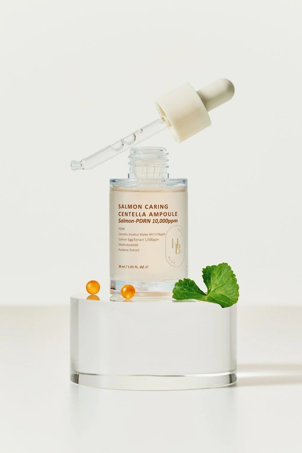 HEVEBLUE Salmon Caring Centella Ampoule 30ml - Image 2