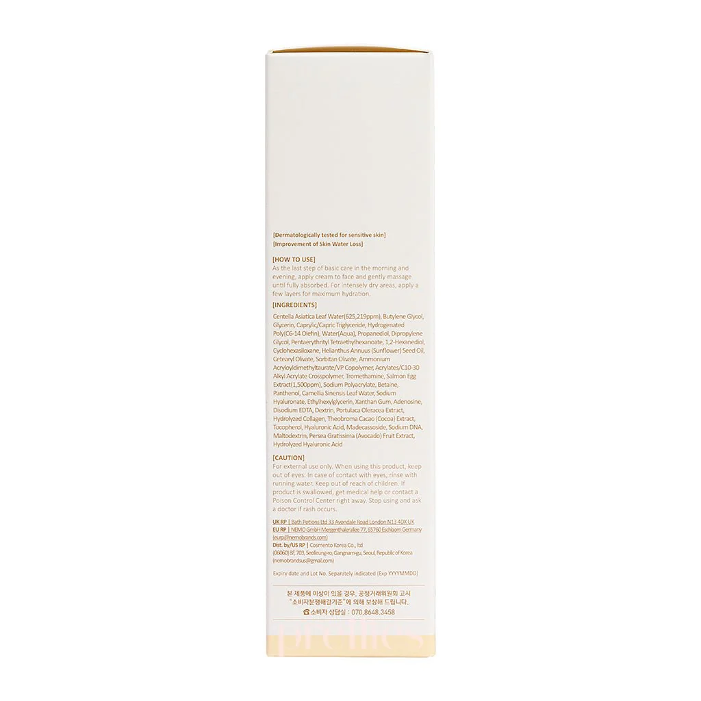 HEVEBLUE Salmon Caring Centella Cream 100ml - Image 6