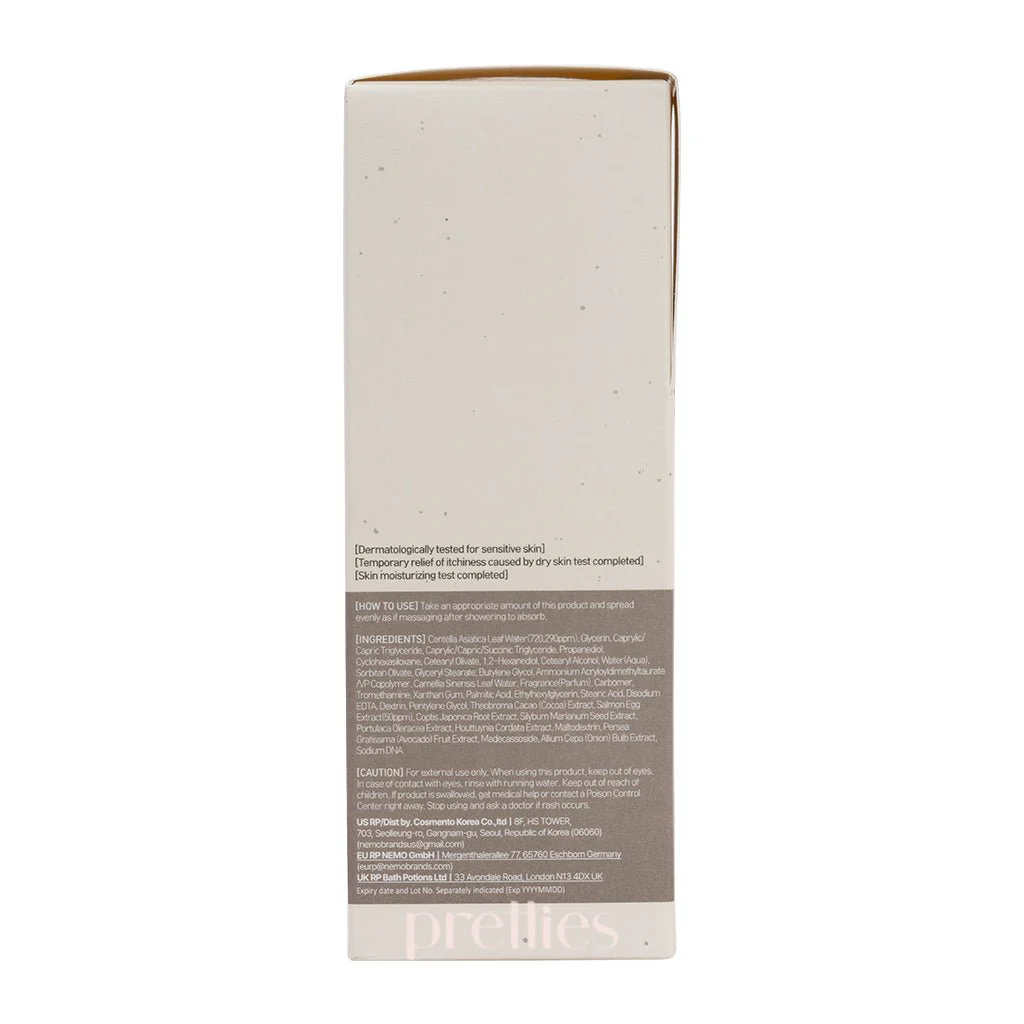 HEVEBLUE Salmon Fruity Centella Body Cream 300ml - Image 5