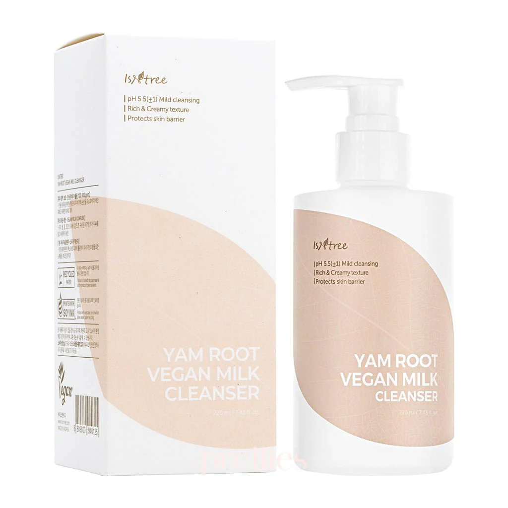 Isntree Yam Root Vegan Milk Cleanser 220ml