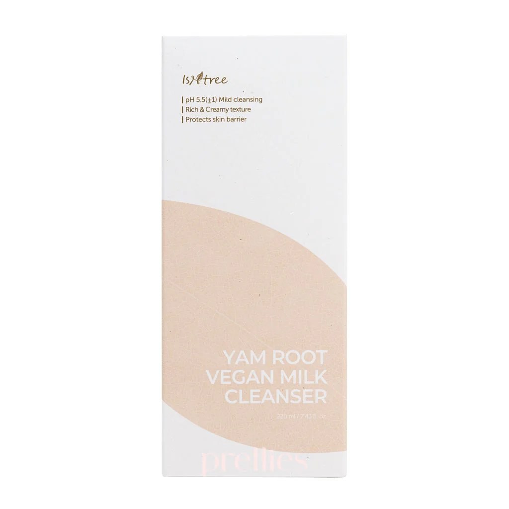 Isntree Yam Root Vegan Milk Cleanser 220ml - Image 5