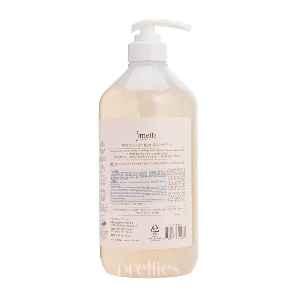 jmella Luxurious Fragrance Body Wash - 01 Blooming Peony 1000ml - Image 2