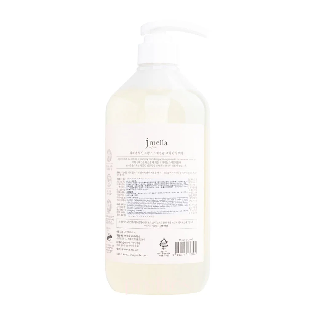 jmella Luxurious Fragrance Body Wash - 05 Sparkling Rose 1000ml - Image 2