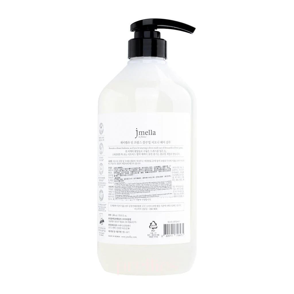jmella Luxurious Fragrance Hair Shampoo - 01 Blooming Peony 1000ml - Image 2