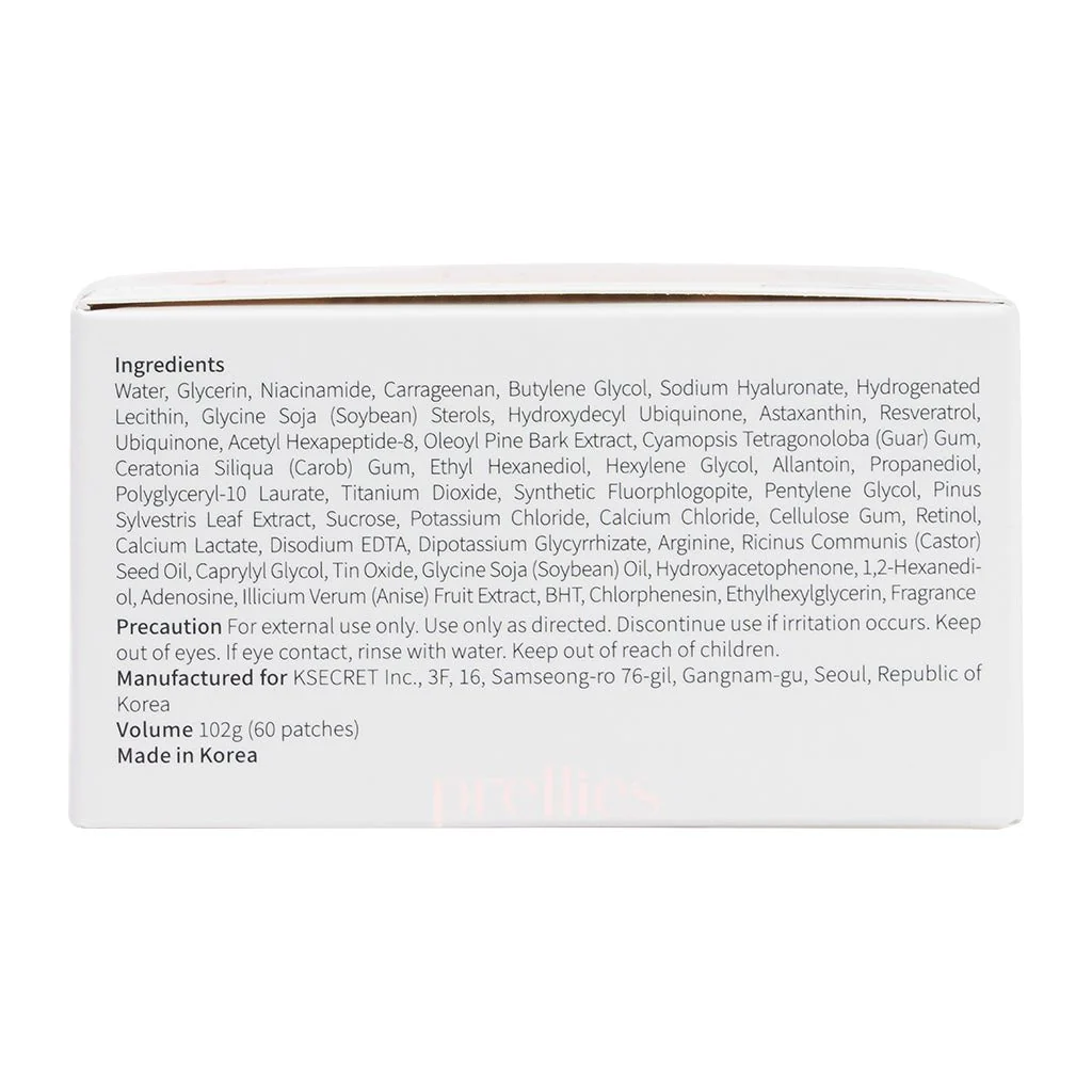 K-secret Retinol Advanced Regenerating Eye Gel Patches 60pcs - Image 7