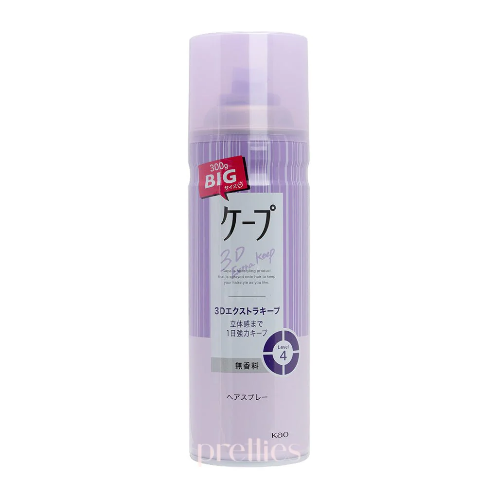 KAO Cape 3D Extra Keep (Unscented) 300g (Purple)