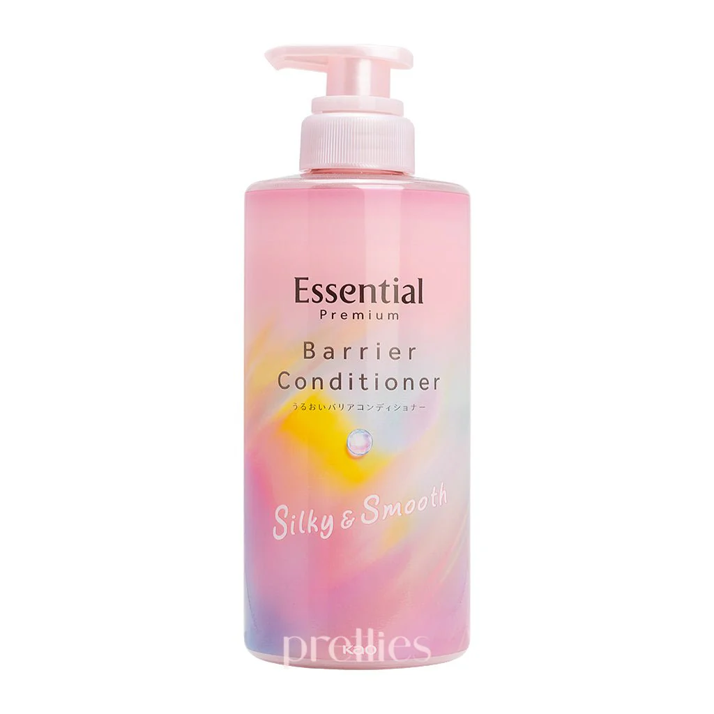 KAO Essential Premium Barrier Conditioner - Silky & Smooth 450ml (Pink) (436825)