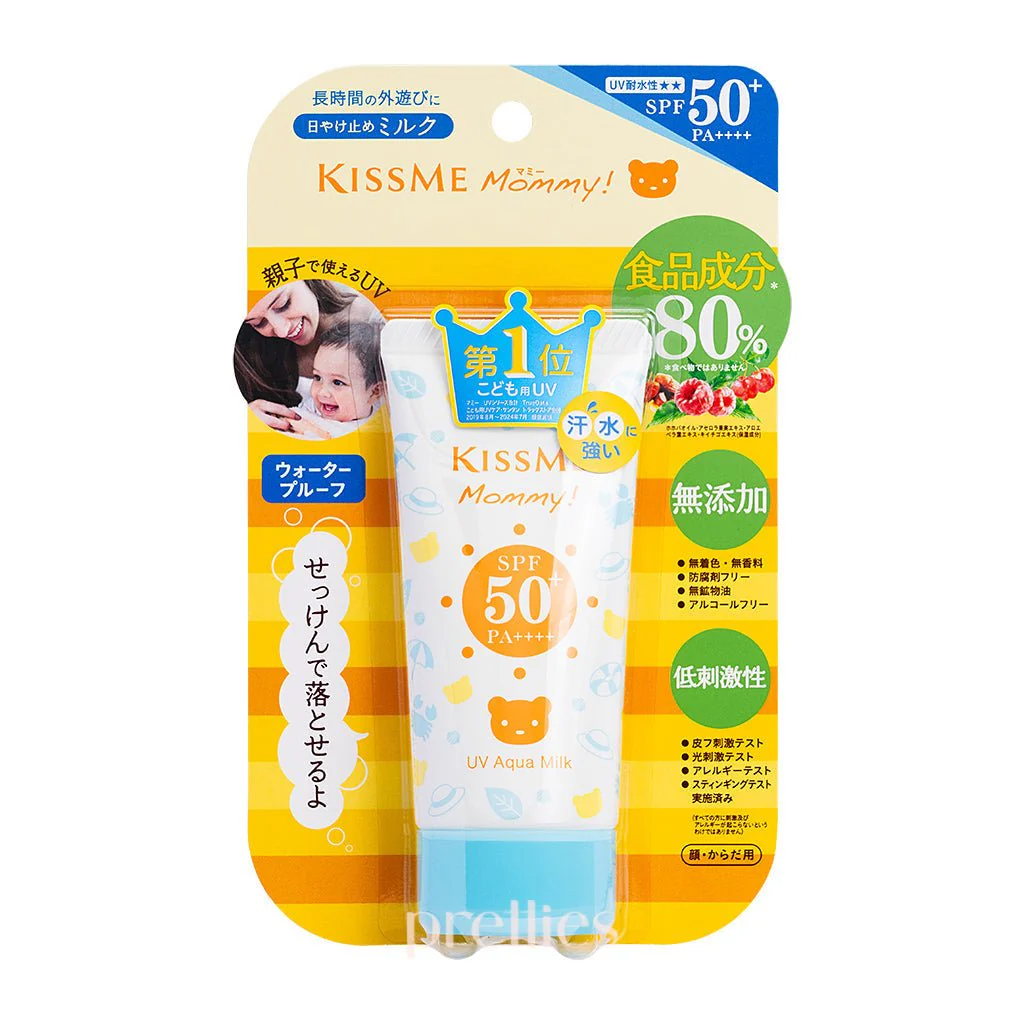 KISS ME Mommy UV Aqua Milk SPF 50+PA++++ 50g