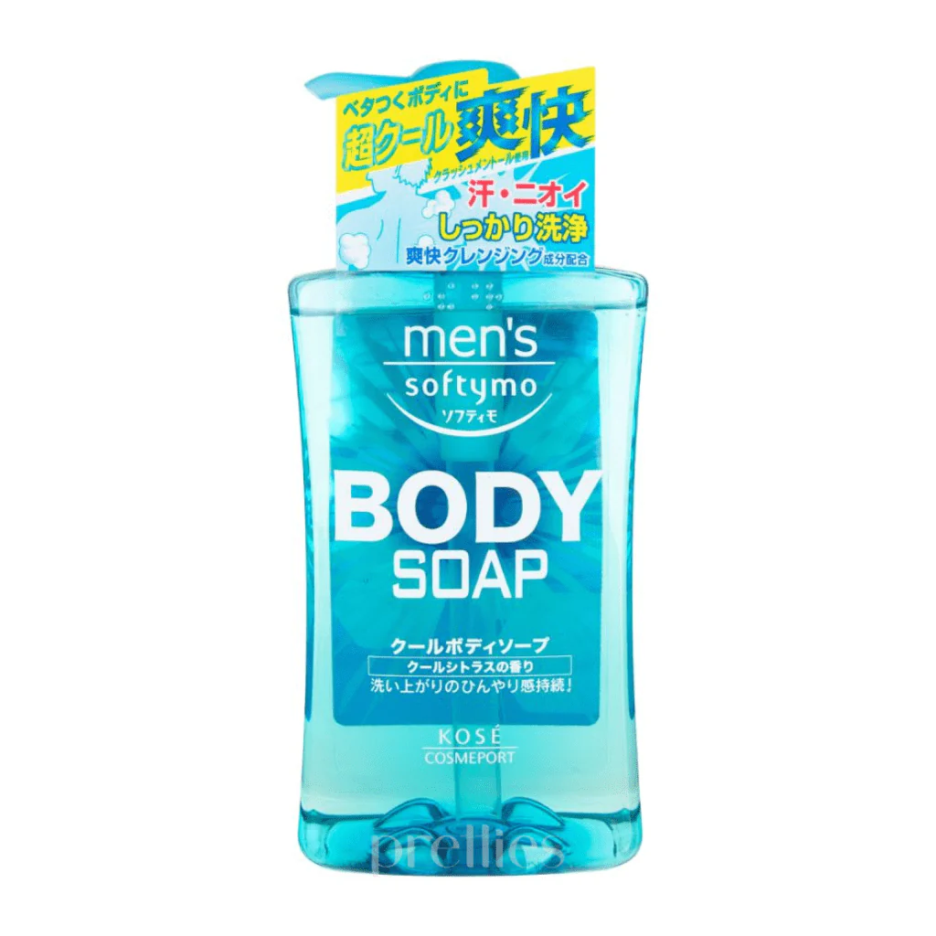 KOSE softymo Men's Body Wash (Cool & Citrus) 550ml