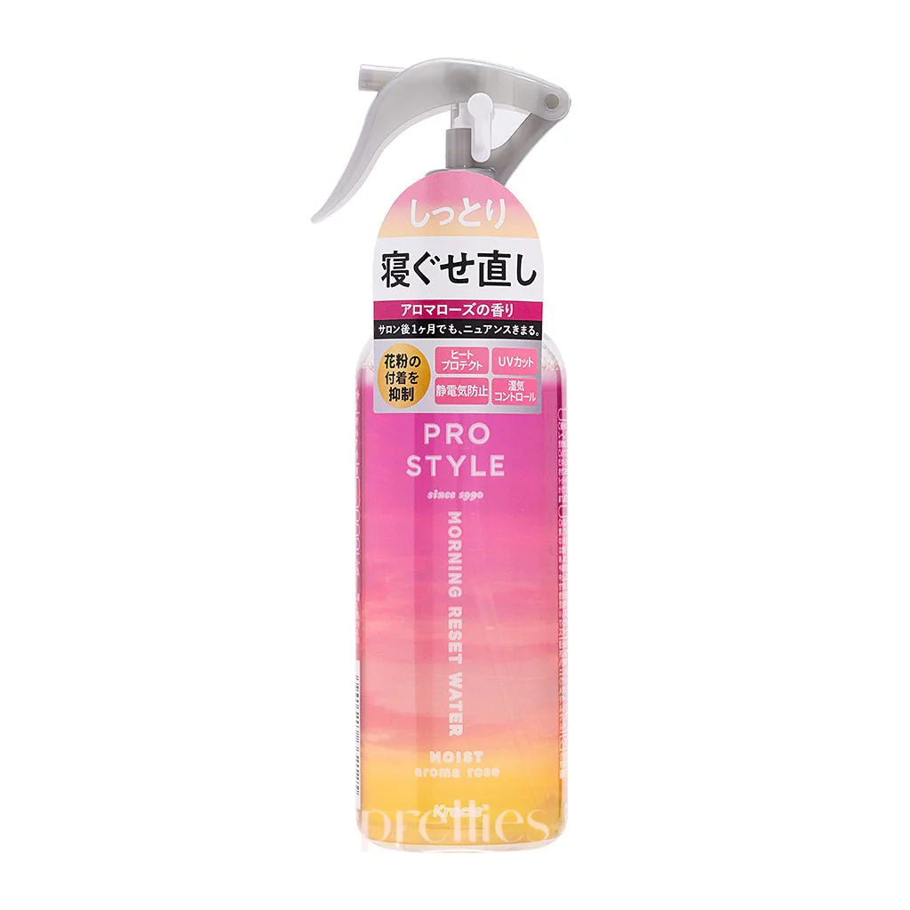 Kracie Prostyle Morning Reset Water 280ml (Moist - Aroma Rose Scent)