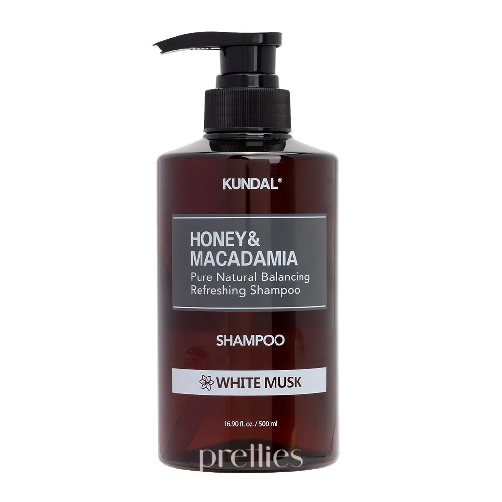 KUNDAL Honey & Macadamia Nature Shampoo 500ml - White Musk