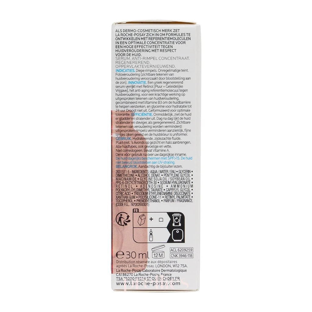 La Roche Posay Retinol Vitamin B3 Pure Retinol Serum 30ml - Image 4