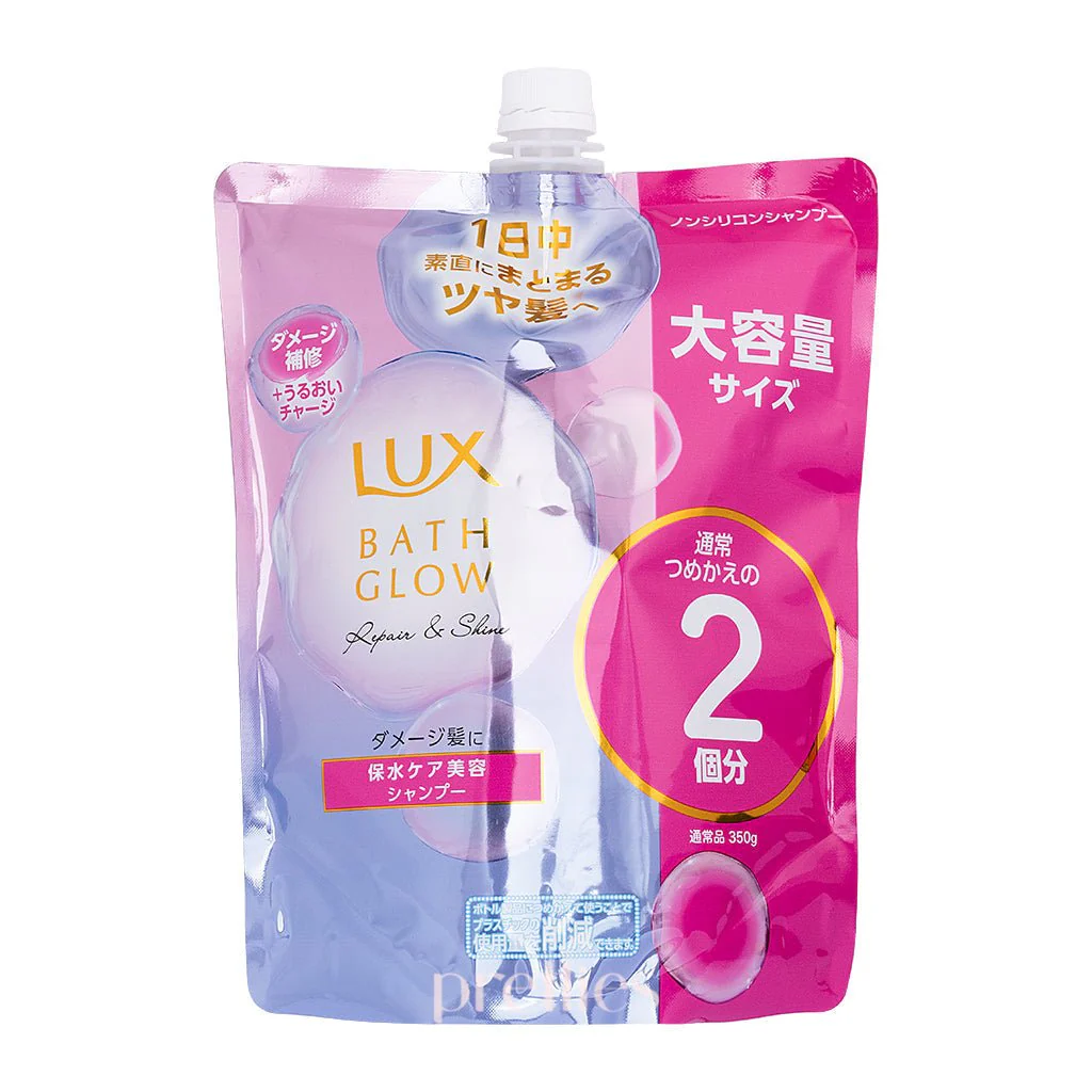 LUX BathGlow Repair & Shine Shampoo (Refill) 700g (Pink)