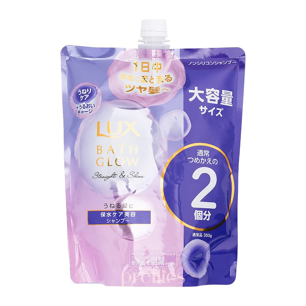 LUX BathGlow Straight & Shine Shampoo (Refill) 700g (Purple)