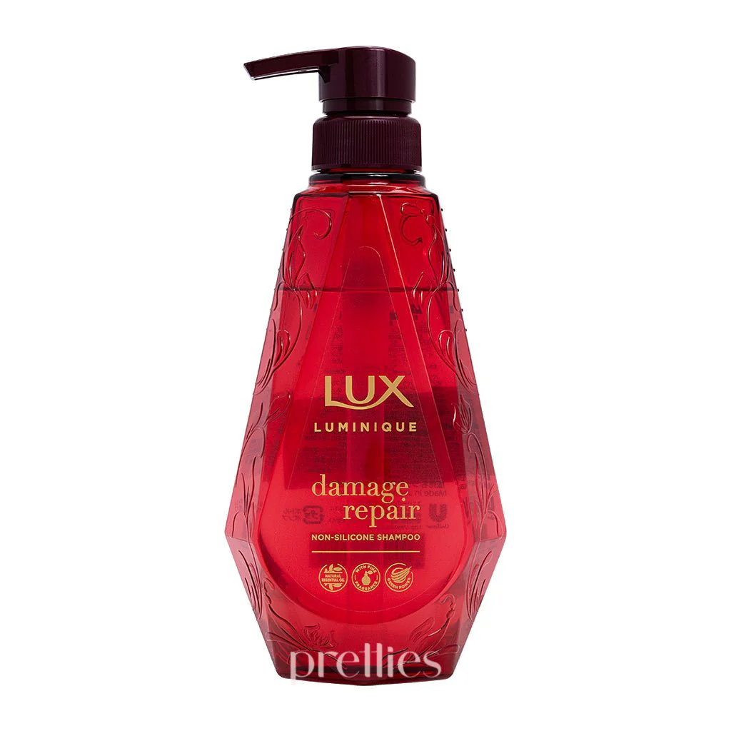 LUX Luminique Damage Repair Non-Silicone Shampoo 450g (Red)