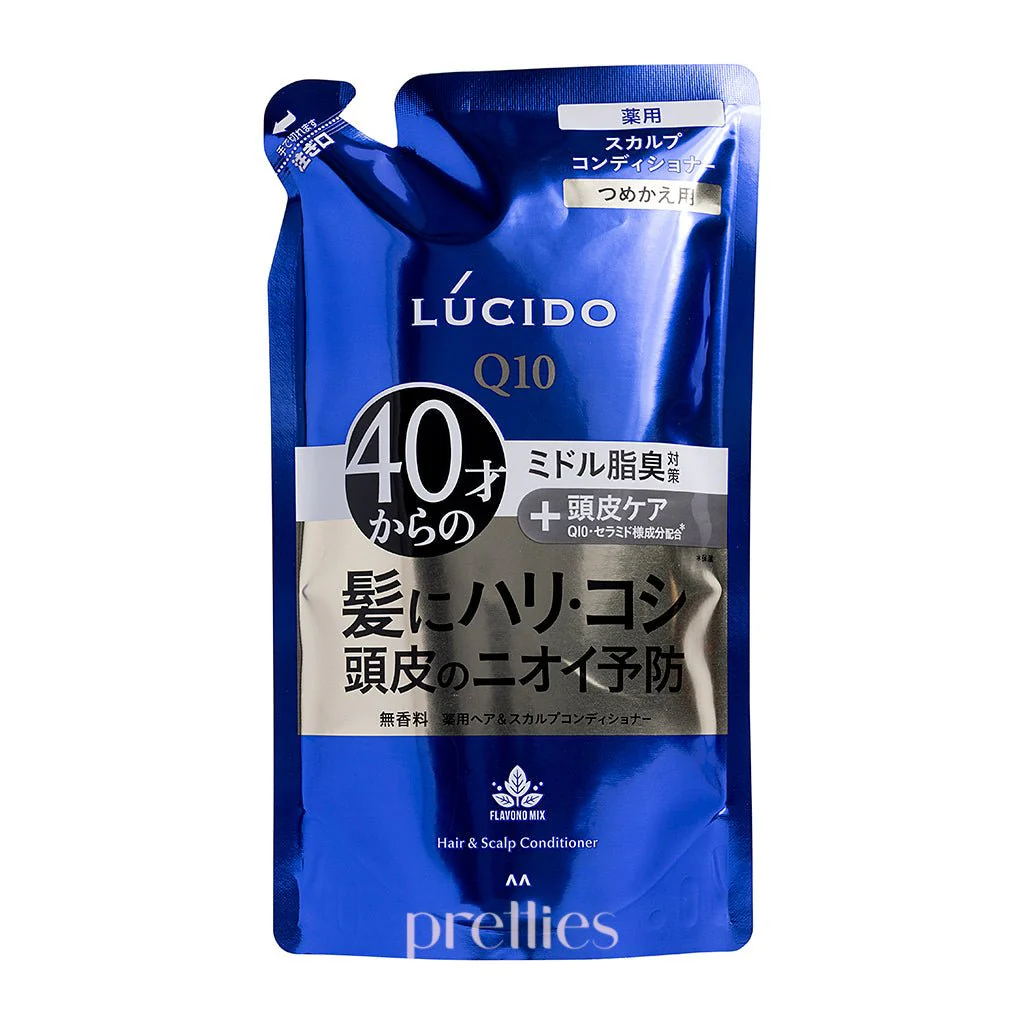 Mandom Lucido Men Deodorant Scalp Conditioner (Refill) 380g (Dark Blue)