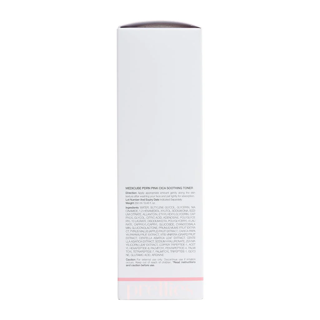 Medicube PDRN Pink Cica Soothing Toner 250ml - Image 4